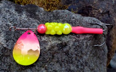 NW Tackle 101 Salmon Killer Spinner – Lockjaw (Copper) – 3.5″ Blade