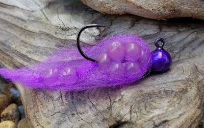 Steelhead Eggie Jig – Grape Egg