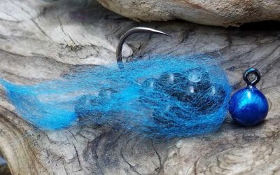 Steelhead Eggie Jig – Black & Blue