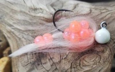 Steelhead Eggie Jig – Glow Git-um