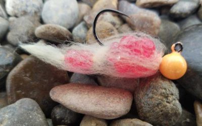 Steelhead Eggie Jig – Peach Roe