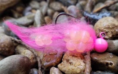 Steelhead Eggie Jig –   Pearl Pink