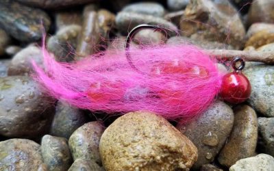 Steelhead Eggie Jig –   Ruby Pink