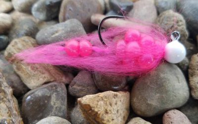 Steelhead Eggie Jig – White & Pink