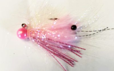 1/8 oz Krusty Shrimp Steelhead Jig – Lt Pink