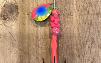 NW Tackle 101 Salmon Killer – Pink Lady (Chart. Back) – 3.5″ Blade