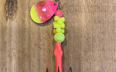 NW Tackle 101 Salmon Killer – Pink Lockjaw (Pink Back) – 3.5″ Blade