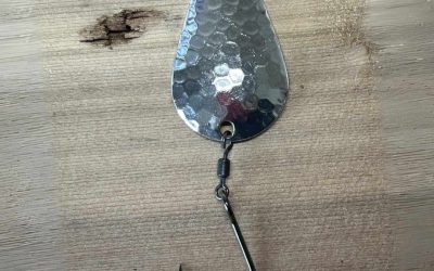 NW Tackle 101 Steelhead Slammer – 1/2 oz Steelie Casting Spoon Premium Finish (Lacquer Silver)