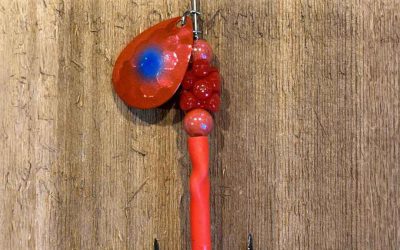 NW Tackle 101 Salmon Killer Spinner – Bloody Berry- 3.5″ Blade