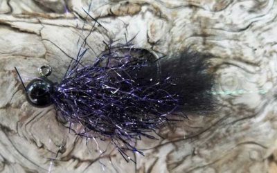 1/8 oz UV Krusty Steelhead Jig – Black
