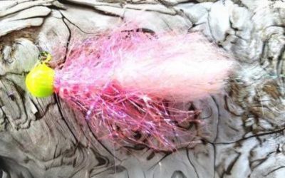 1/8 oz UV Krusty Steelhead Jig – Chart. Shrimp