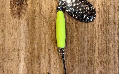 NW Tackle 101 Steelhead Slammer – Yellow Nickel Hammered
