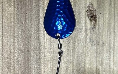 NW Tackle 101 Steelhead Slammer Steelie 1/2oz Metallic Blue Casting Spoon