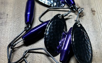 NW Tackle 101 Steelhead Slammer Steelie 1/2oz Metallic Purple Casting Spoon