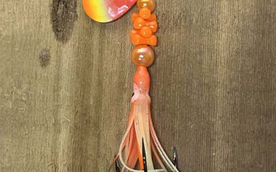 NW Tackle 101 Salmon Killer Hoochie Skirt Spinner – Maui Wowie – 3.5″ Blade