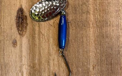 NW Tackle 101 Steelhead Slammer Metallic Blue Nickel Hammered