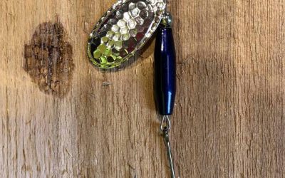 NW Tackle 101 Steelhead Slammer Metallic Deep Blue Nickel Hammered