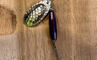 NW Tackle 101 Steelhead Slammer Metallic Purple Nickel Hammered