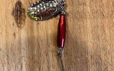 NW Tackle 101 Steelhead Slammer Metallic Red Nickel Hammered