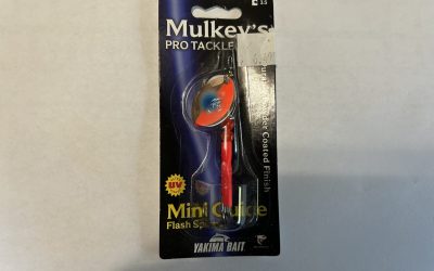 Mulkey’s Pro Tackle Mini Guide Flash Spinner 3.5 Double Bronco