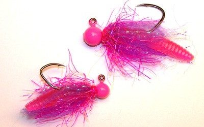 1/8oz UV Grub #GR04-18 (Hot Pink Showgirl)