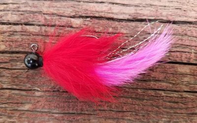 Rabbit Jigs RT7 Hot Pink & Red 1/8 oz.