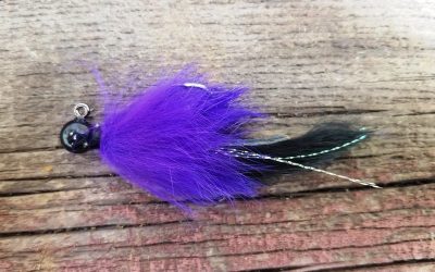 Rabbit Jigs RT8 Black & Purple 1/8 oz.